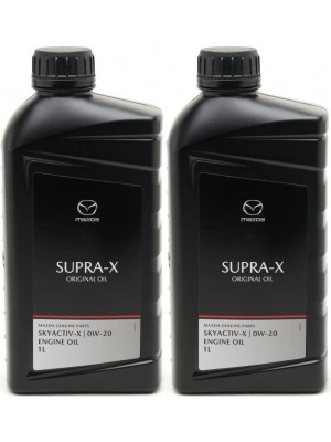 Original Mazda Oil Supra 0W-20 Motoröl 2x 1l = 2 Liter