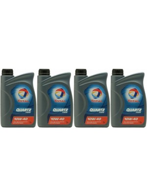 Total Quartz 7000 10W-40 Diesel & Benziner Motoröliter 4x 1l = 4 Liter