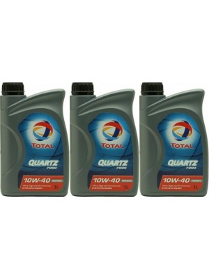 Total Quartz Diesel 7000 10W-40 Motoröl 3x 1l = 3 Liter