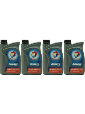 Total Quartz Diesel 7000 10W-40 Motoröl 4x 1l = 4 Liter