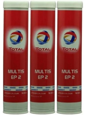 Total Multis EP 2 Mehrzweck-Hochdruckfett Braun Fett Kartusche 3x 400 Gramm