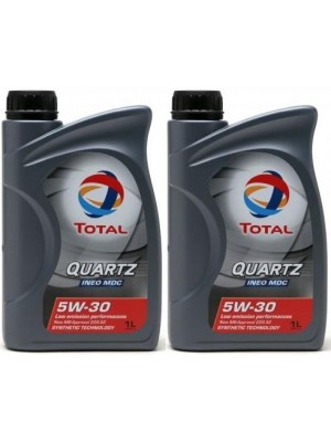 Total Quartz INEO MDC 5W-30 Motoröl 2x 1l = 2 Liter