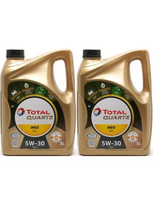 TOTAL Quartz Ineo ECS 5W-30 Motoröl 2x 5 = 10 Liter