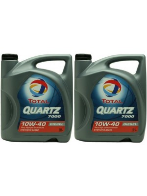 Total Quartz Diesel 7000 10W-40 Motoröl 2x 5 = 10 Liter