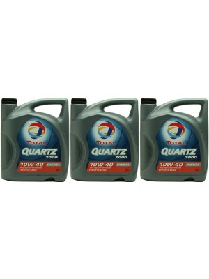 Total Quartz Diesel 7000 10W-40 Motoröl 3x 5 = 15 Liter