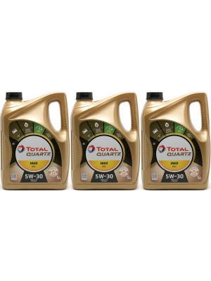 Total Quartz INEO MDC 5W-30 Motoröl 3x 5 = 15 Liter