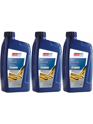 EUROLUB GT 10W-40 Diesel & Benziner Motoröliter 3x 1l = 3 Liter