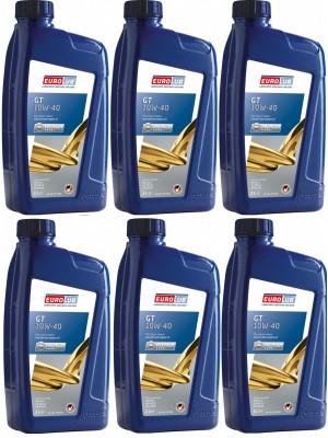 EUROLUB GT 10W-40 Diesel & Benziner Motoröliter 6x 1l = 6 Liter