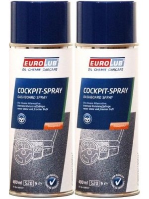 Eurolub Cockpit Spray Apfelduft 2x 400 Milliliter
