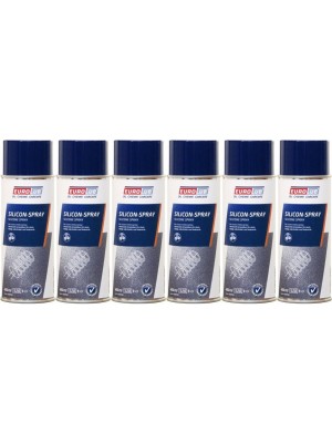 Eurolub Silicon/ Silikon Spray 6x 400 Milliliter