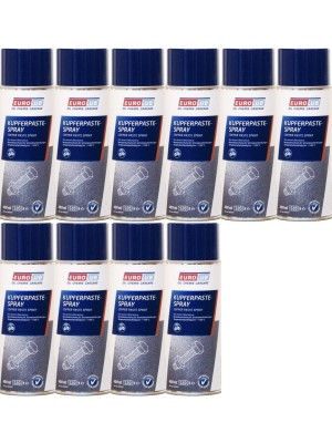 Eurolub Kupferpaste Spray 10x 400 Milliliter