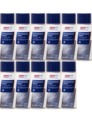 Eurolub Kupferpaste Spray 11x 400 Milliliter