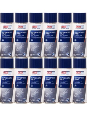 Eurolub Kupferpaste Spray 12x 400 Milliliter
