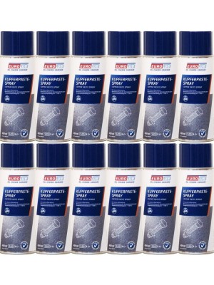 Eurolub Kupferpaste Spray 12x 400 Milliliter