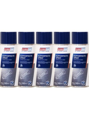 Eurolub Kupferpaste Spray 5x 400 Milliliter