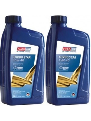 EUROLUB Turbo Star 15W-40 Motoröl 2x 1l = 2 Liter