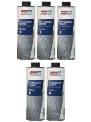 EUROLUB Unterbodenschutz 5x 1l = 5 Liter