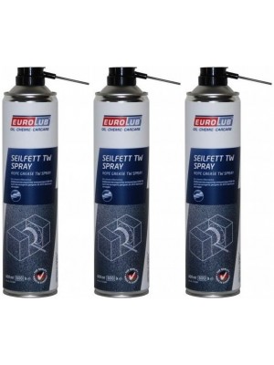 Eurolub Hohlraum-Versiegler Seilfett TW/ Spray 3x 600ml