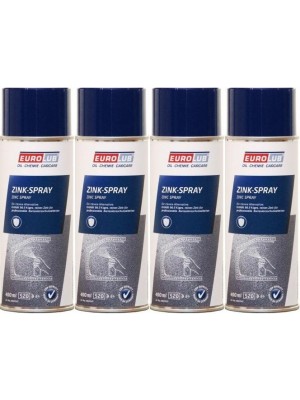 Eurolub Zink Spray 4x 400 Milliliter