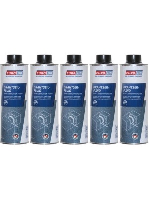 EUROLUB Drahtseil-Fluid 5x 1l = 5 Liter