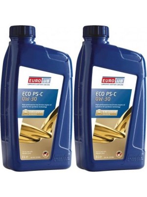 EUROLUB ECO PS-C SAE 0W-30 Motoröl 2x 1l = 2 Liter