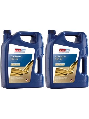 Eurolub CLEANTEC 5W-30 Motoröl 2x 5 = 10 Liter