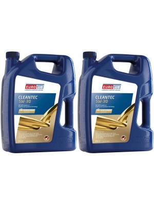 Eurolub CLEANTEC 5W-30 Motoröl 2x 5 = 10 Liter