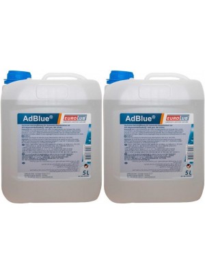 EUROLUB AdBlue Harnstofflösung mit Ausgießer 2x 5 = 10 Liter