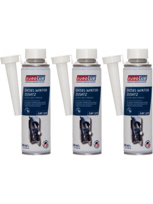 Eurolub Diesel Winterzusatz 3x 300 Milliliter