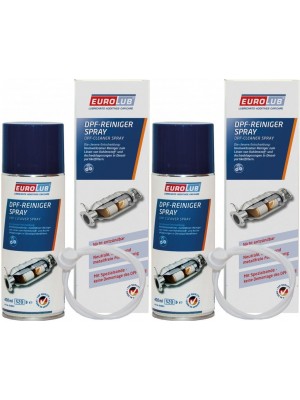 Eurolub Dieselpartikelfilter Reiniger Spray 2x 400 Milliliter
