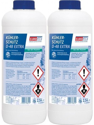 Eurolub Kühlerfrostschutz D-48 Extra Konzentrat 2 x 1,5 = 3 Liter