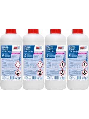 Eurolub Kühlerfrostschutz D-40 Super Konzentrat 4 x 1,5 = 6 Liter