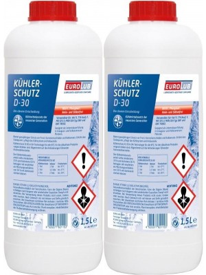 Eurolub Kühlerfrostschutz D-30 Konzentrat 2 x 1,5 = 3 Liter