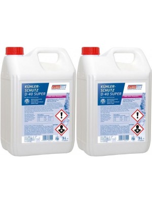 Eurolub Kühlerfrostschutz D-40 Super Konzentrat 2x 5 = 10 Liter