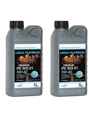 LIMOX Platinum PD 505.01 5W-40 Motoröliter 2x 1l = 2 Liter