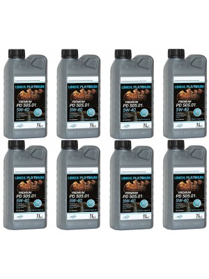 LIMOX Platinum PD 505.01 5W-40 Motoröliter 8x 1l = 8 Liter