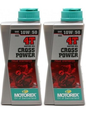 MOTOREX 4T Cross Power SAE 10W-50 Motorrad Motoröl 2x 1l = 2 Liter