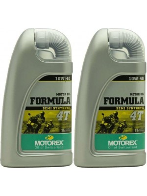 MOTOREX 4T Formula SAE 10W-40 Motorrad Motoröl 2x 1l = 2 Liter