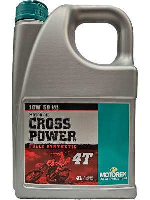 MOTOREX 4T Cross Power SAE 10W-50 Motorrad Motoröl 4l