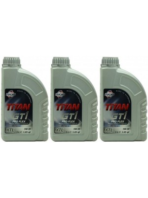 FUCHS TITAN GT1 PRO FLEX 23 SAE 5W-30 Motoröl 3x 1l = 3 Liter