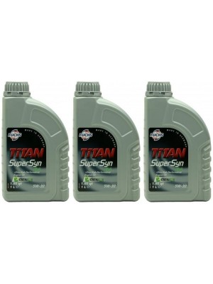 FUCHS TITAN Supersyn D1 5W-30 Motoröl 3x 1l = 3 Liter