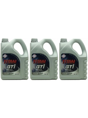 FUCHS TITAN GT1 Pro C-3 5W-30 Motoröl 3x 4l = 12 Liter