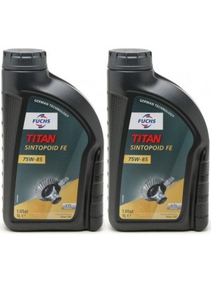 FUCHS TITAN Sintopoid FE 75W-85 Getriebeöl 2x 1l = 2 Liter