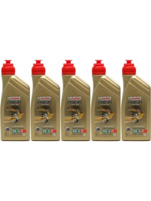 Castrol Power 1 Racing 4T 10W-50 Motorrad Motoröl 5x 1l = 5 Liter