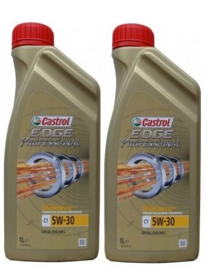 Castrol Edge Professional Titanium C1 5W-30 Motoröl 2x 1l = 2 Liter