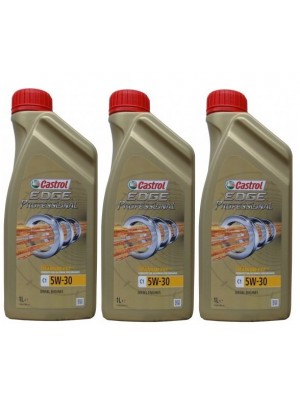 Castrol Edge Professional Titanium C1 5W-30 Motoröl 3x 1l = 3 Liter