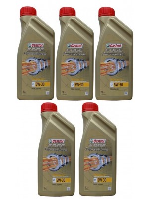 Castrol Edge Professional Titanium C1 5W-30 Motoröl 5x 1l = 5 Liter