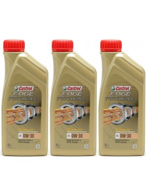 Castrol Edge Professional A5 0W-30 Fluid Titanium (VOLVO A5/B5) 3x1l=3 Liter