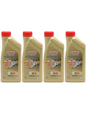 Castrol Edge Professional A5 0W-30 Fluid Titanium (VOLVO A5/B5) 4x1l=4 Liter