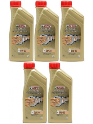 Castrol Edge Professional A5 0W-30 Fluid Titanium (VOLVO A5/B5) 5x1l=5 Liter